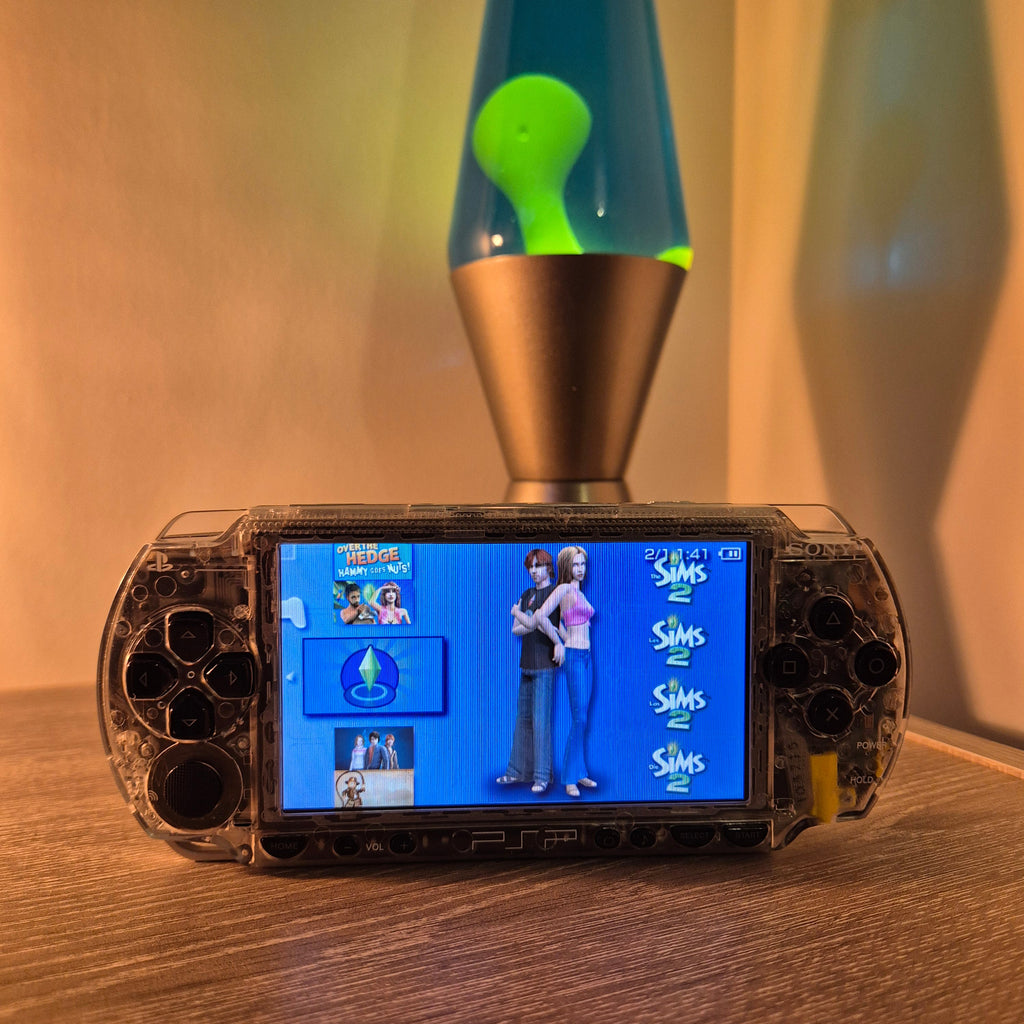 Sony PSP 1000 Transparent & Black two tone