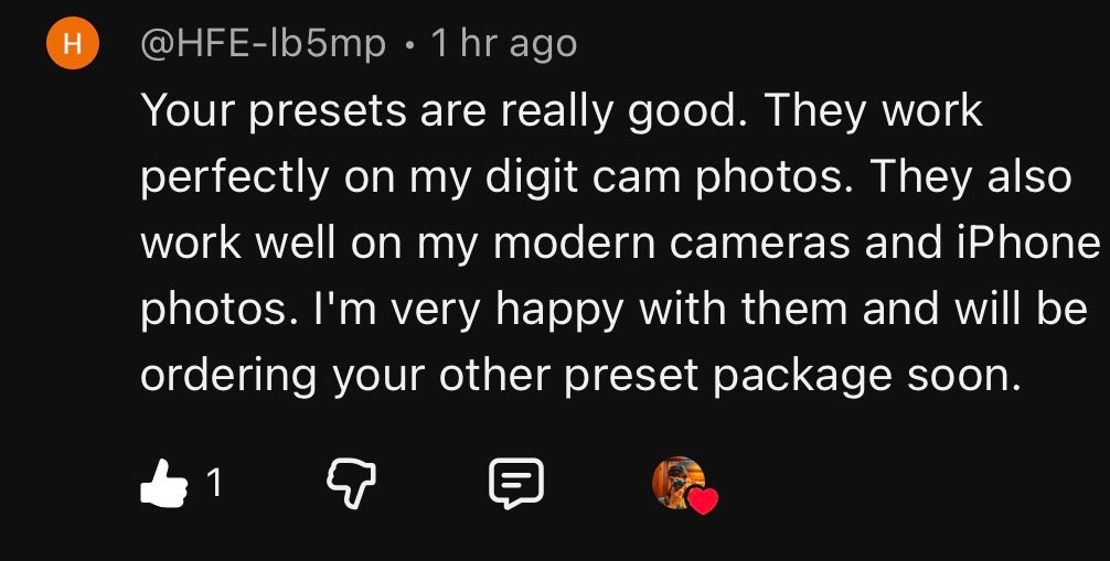 Max's Nostalgia Presets